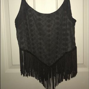 Fringe crop tank